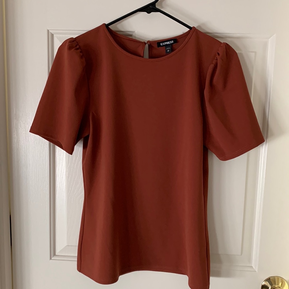 Express Blouse Size XS Color: Rust